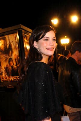 Liv Tyler at the LA premiere of New Line's The Lord of the Rings: The Return of The King