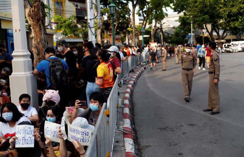 Pro-democracy protest in Bangkok