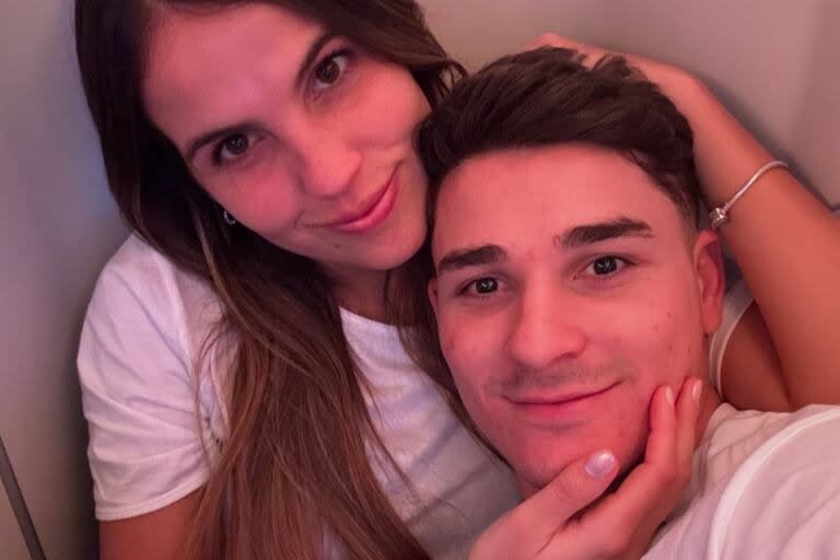 Julián Álvarez está de novio con María Emilia Ferraro desde 2017 (Foto: Instagram/@juliaanalvarez)