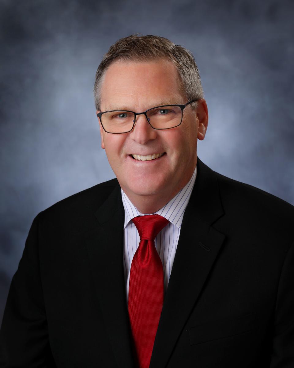 St. Johns Public Schools Superintendent Mark Palmer