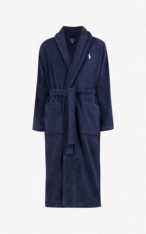 POLO RALPH LAUREN Terry towelling dressing gown - Credit: Selfridges