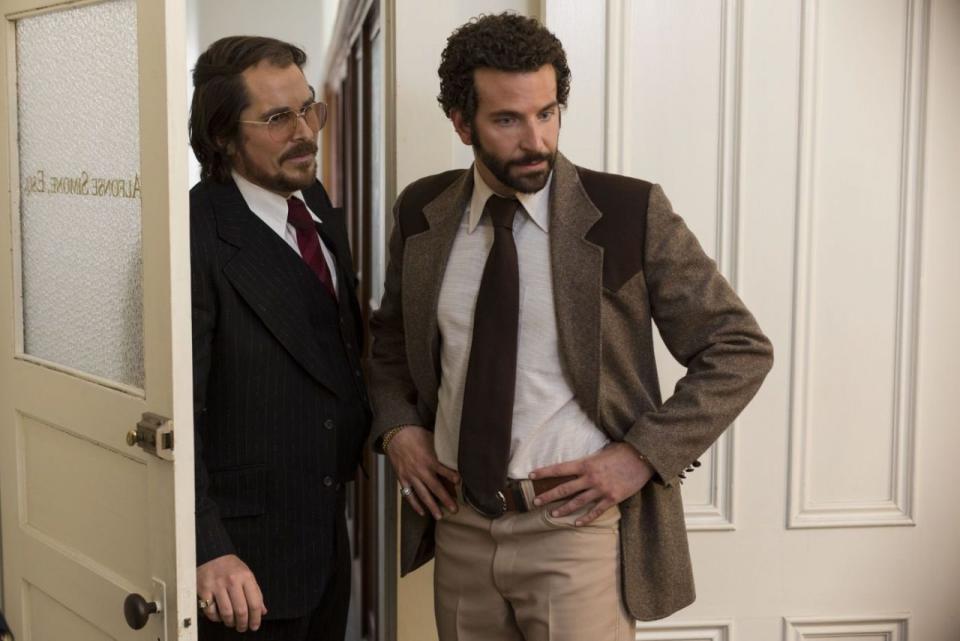 Bradley Cooper 憑《騙海豪情 American Hustle》入圍 2014 年奧斯卡最佳男配角。