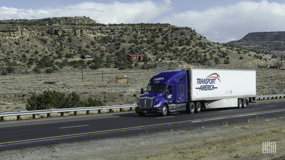 The EEOC filed a lawsuit against two TFI subsidiairies over the treatment of two gay mechanics. (Photo: Jim Allen/FreightWaves)