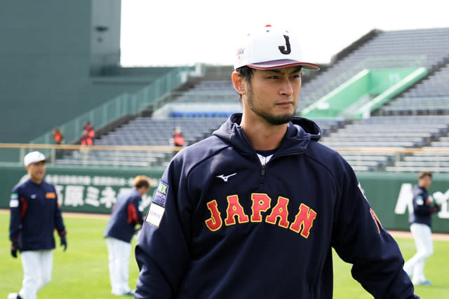 達比修有加入經典賽日本隊集訓。取自侍日本官網