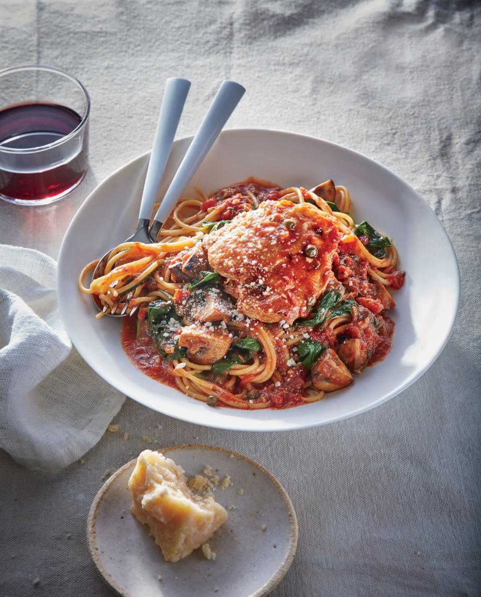 Slow Cooker Chicken Cacciatore