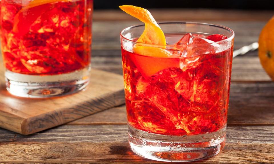 On the rocks: vermouth is one of the main ingredients in a negroni.