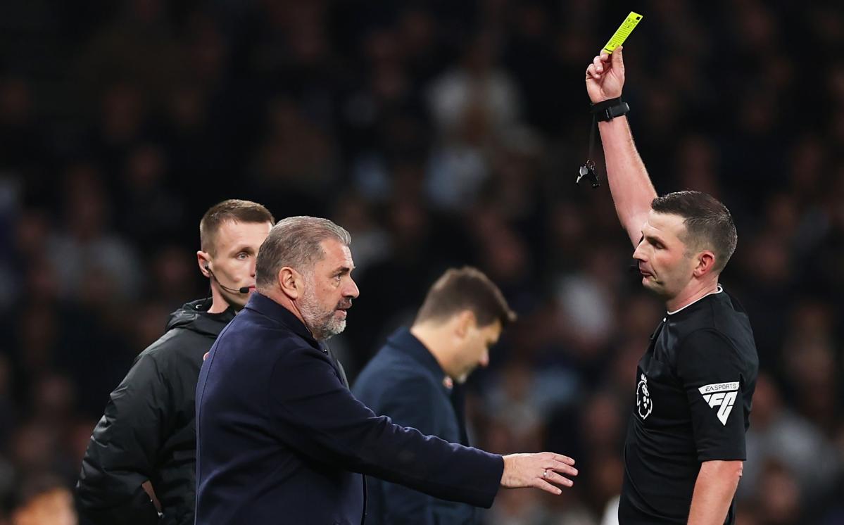 Referees no longer in control, says Ange Postecoglou after Spurs v Chelsea chaos