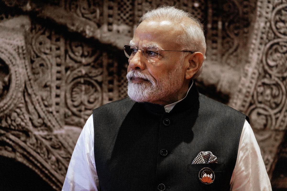 Narendra Modi pictured at the G20 summit in New Delhi last year <i>(Image: PA)</i>