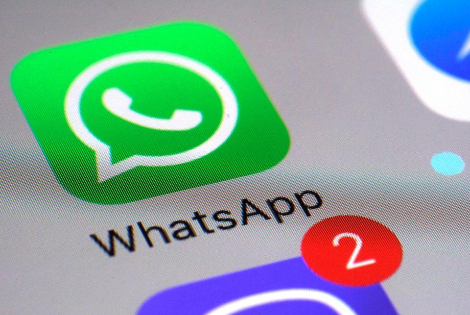 WHATSAPP-EDICIÓN DE MENSAJES (AP)