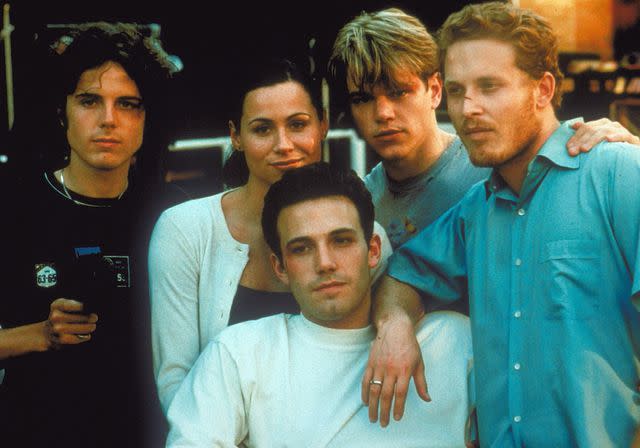 <p>Photo 12 / Alamy </p> Casey Affleck, Minnie Driver, Matt Damon, Ben Affleck and Cole Hauser in 'Good Will Hunting.'