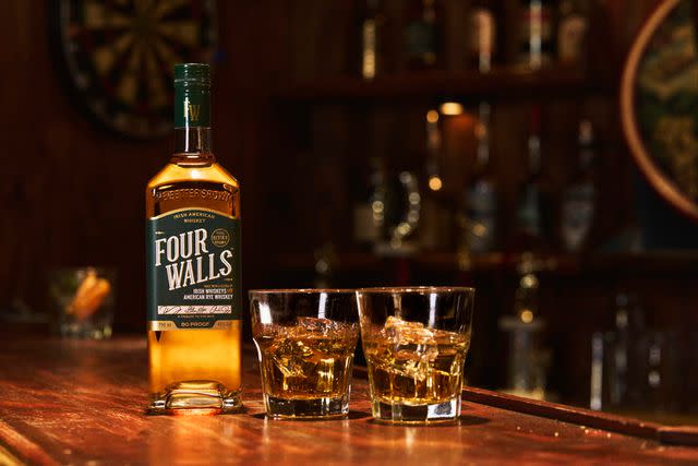 <p>Courtesy of Four Walls Whiskey</p> Four Walls whiskey