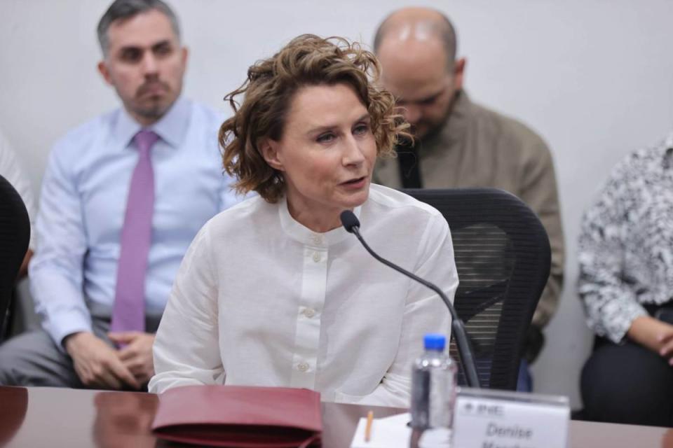 Denise Maerker fue una de las moderadoras en el primer debate presidencial. Foto: Cuartoscuro