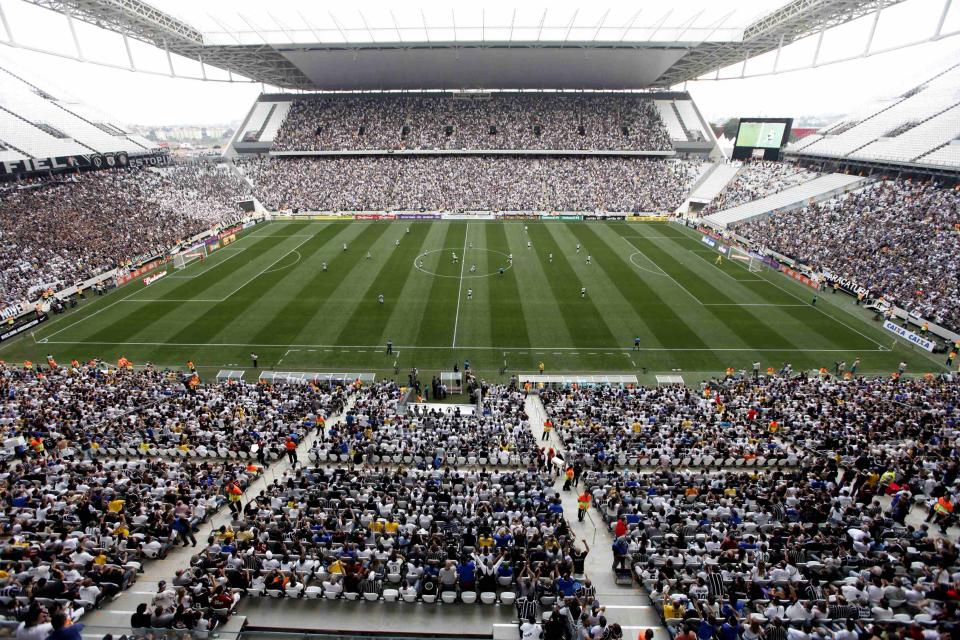A general view of the Arena de Sao Paulo Stadium. (Paulo Whitaker/Reuters)