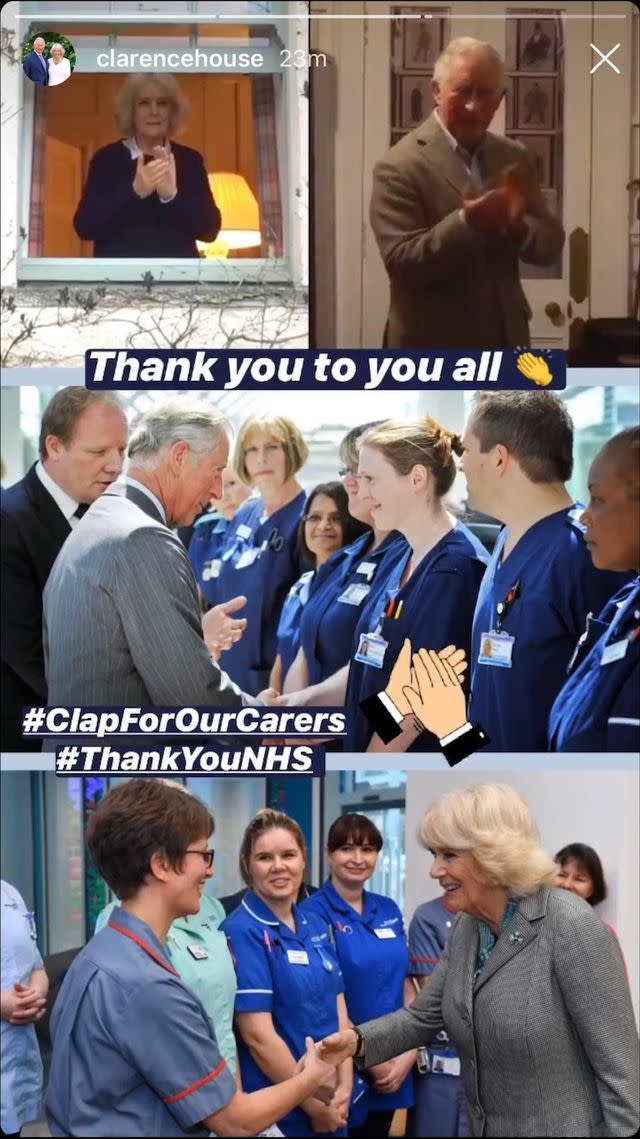 Photo credit: Instagram/@clarencehouse