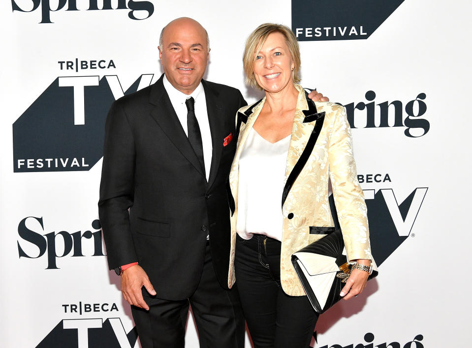 NEW YORK, NY - SEPTEMBER 23:  Kevin O'Leary and Linda O'Leary attend the Tribeca Talks Panel: 10 Years Of "Shark Tank" during the 2018 Tribeca TV Festival at Spring Studios on September 23, 2018 in New York City.  (Photo by Dia Dipasupil/Getty Images)