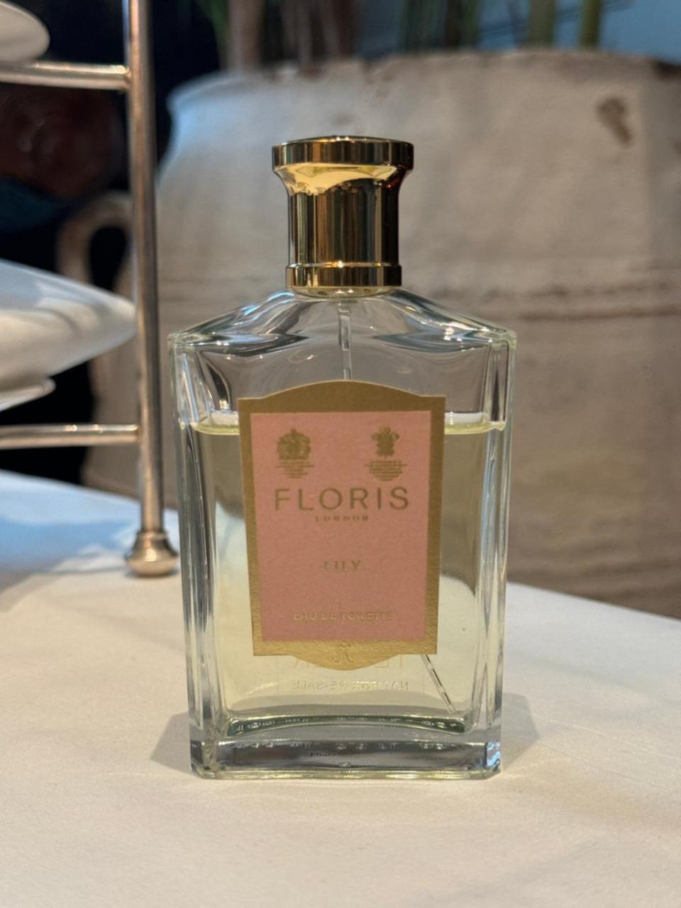 News Shopper: The Lily scent by Floris London features notes of white tea, rose and ylang ylang.