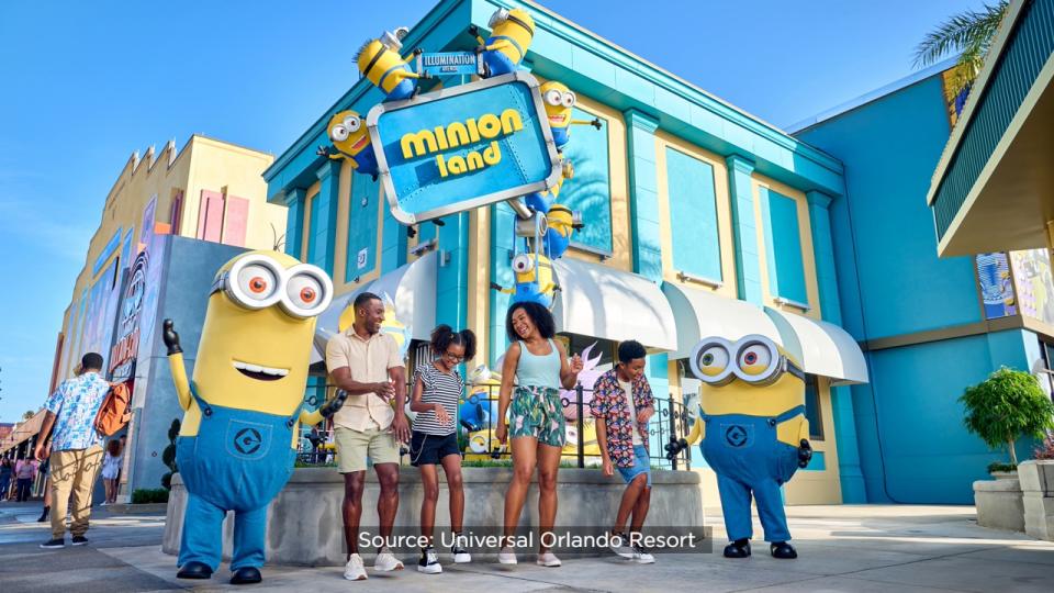 Minion Land on Illumination Avenue officially opened Aug. 11 at Universal Orlando Resort.