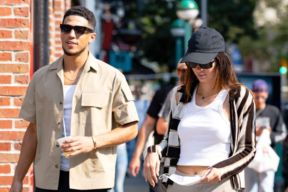 Kendall Jenner and Devin Booker