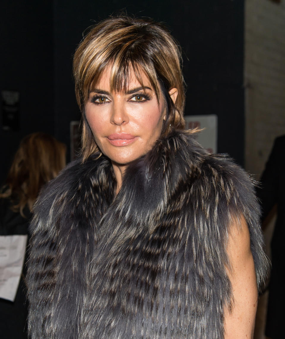 Closeup of Lisa Rinna