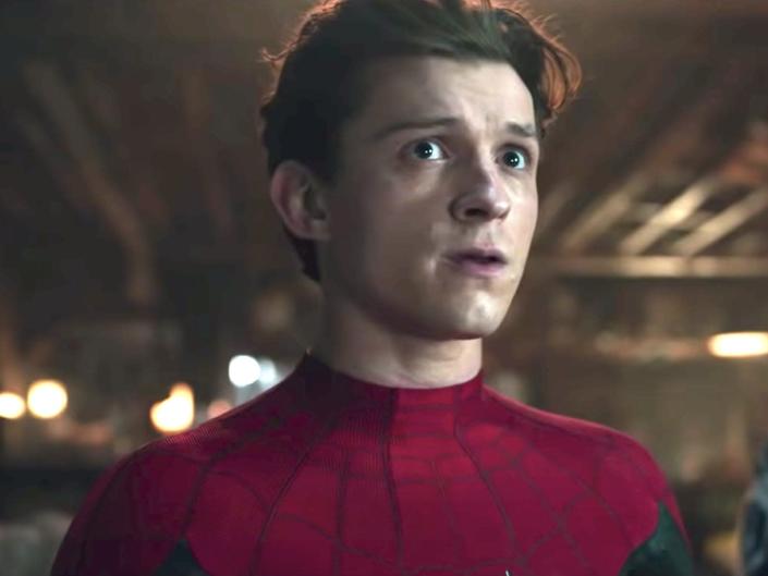 Tom Holland as Peter Parker in &quot;Spider-Man: No Way Home.&quot;