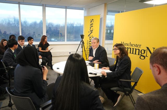 Keir Starmer visit to Liverpool