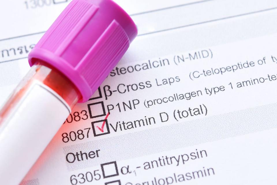 <p>For optimal disease protection, we need at least 30 nanograms of vitamin D per milliliter of blood, reports a study in the Archives of Internal Medicine. Nearly 80% of Americans have less than that. Vitamin D not only helps bones ward off osteoporosis but may also reduce your risk of cancer, heart disease, and infection, says lead researcher Adit A. Ginde, MD, MPH, an assistant professor of surgery at the University of Colorado Denver School of Medicine. If needed, you can take a daily supplement to get your numbers up. Doctors can measure your levels with a simple blood test, but periodic monitoring may be necessary — vitamin D turns toxic at 100 to 150 ng/mL.</p>