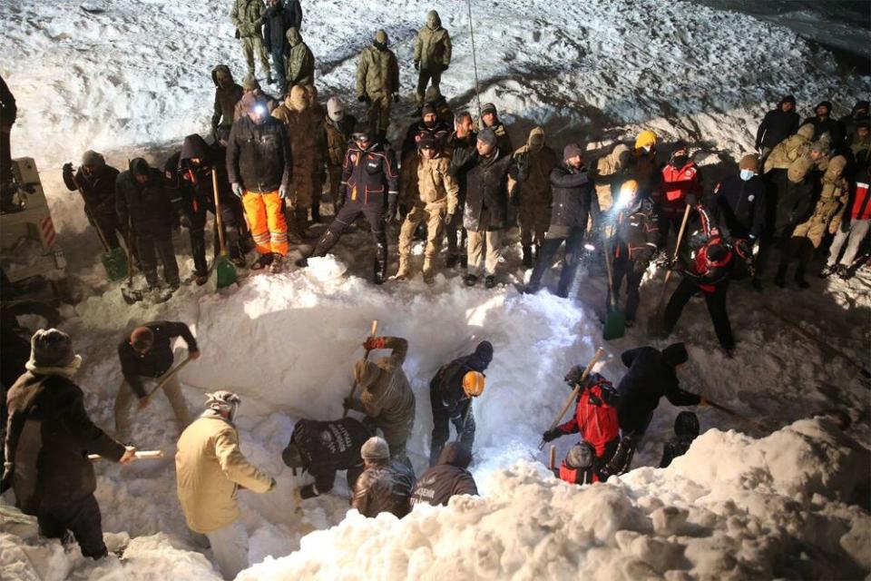 Avalanche in Turkey | Ozkan Bilgin/Anadolu Agency via Getty