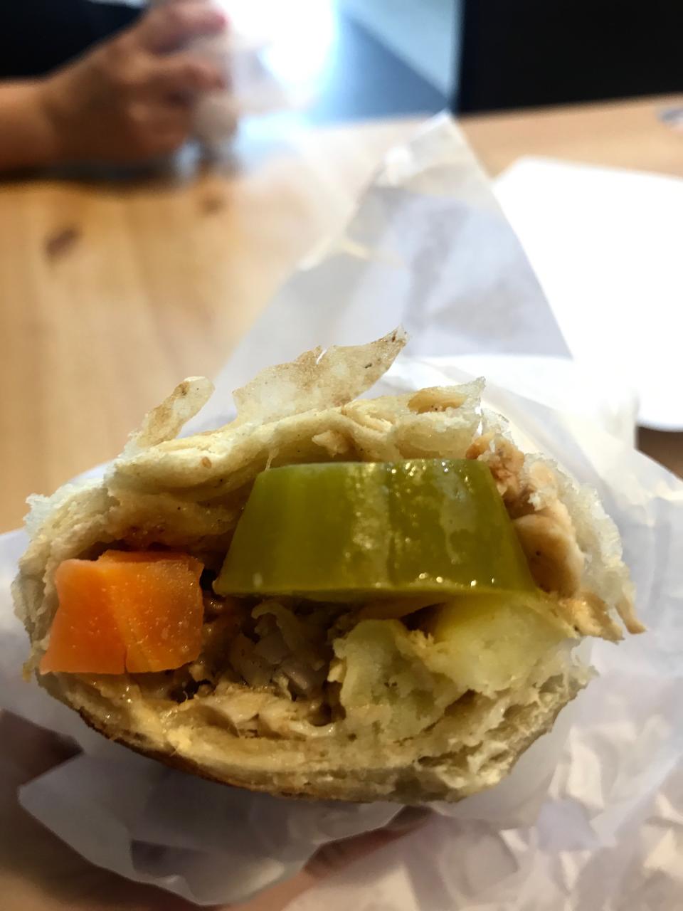 Our driver took us downtown to <span>Al Kalha Cafeteria</span> – his recommendation for best local shawarma in Abu Dhabi. Photo: Yahoo Lifestyle