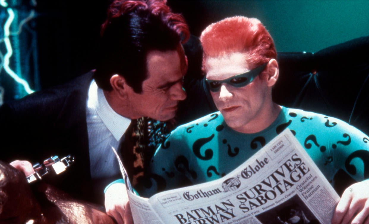 Batman Forever 1995 Réal : Joel Schumacher Tommy Lee Jones Jim Carrey COLLECTION CHRISTOPHEL