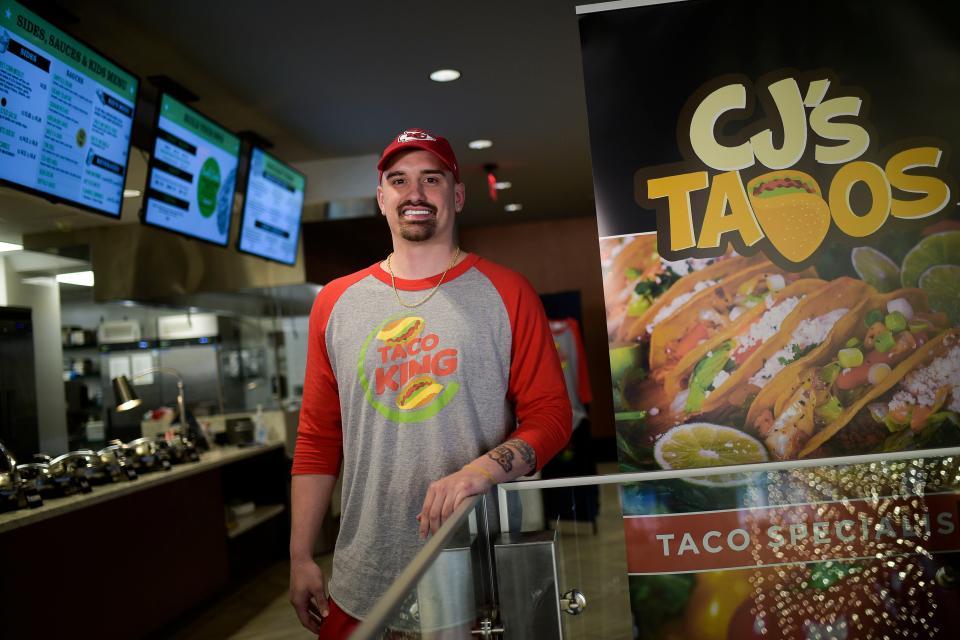 CJ's Tacos owner Chris Jones has a space inside Embassy Suites on Gay Street.