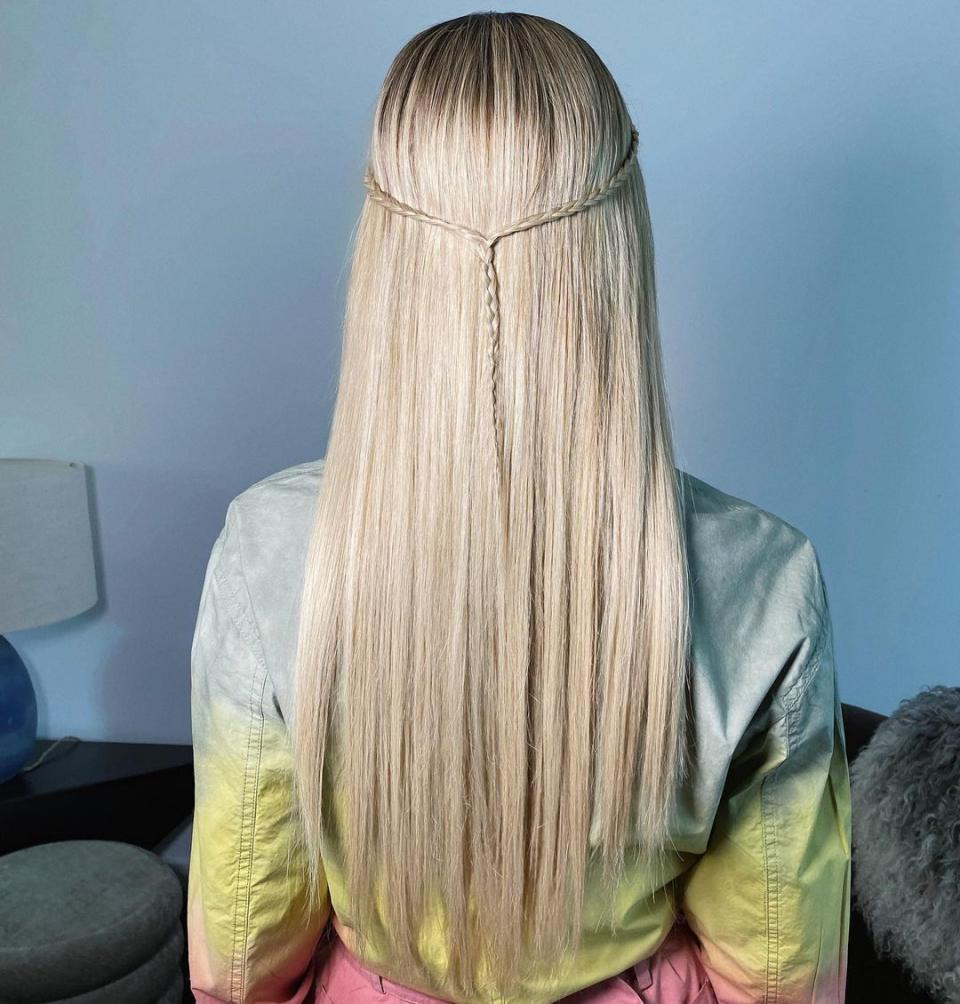 Whatever you call this look—the “Legolas” or mini braids—it's both absurdly cute and easy. It also looks just a great whether you straighten your hair or have texture.