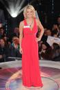 <b>Celebrity Big Brother 2013: Gillian Taylforth</b> <br><br>The former Eastenders actress matched fellow housemate Tricia Rose in a floor-length gown that would have been suitable at a ball but it didn’t quite work for this CBB launch night.<br><br>© Rex