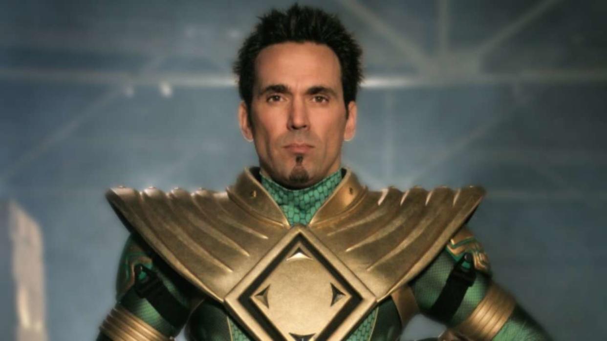 Jason David Frank as the Green Ranger in a more recent episode. (Credit: Saban)