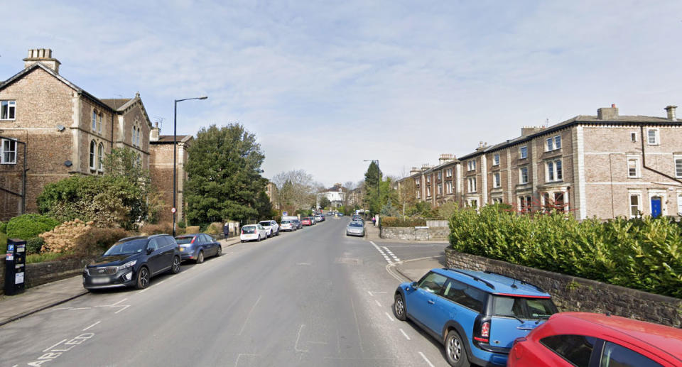 Pembroke Road in Clifton where Joseph Day had lived. Source: Google Maps