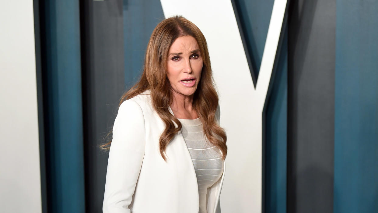 Caitlyn Jenner says she doesn't think trans girls should compete in sport against cisgender girls. (Karwai Tang/Getty Images)