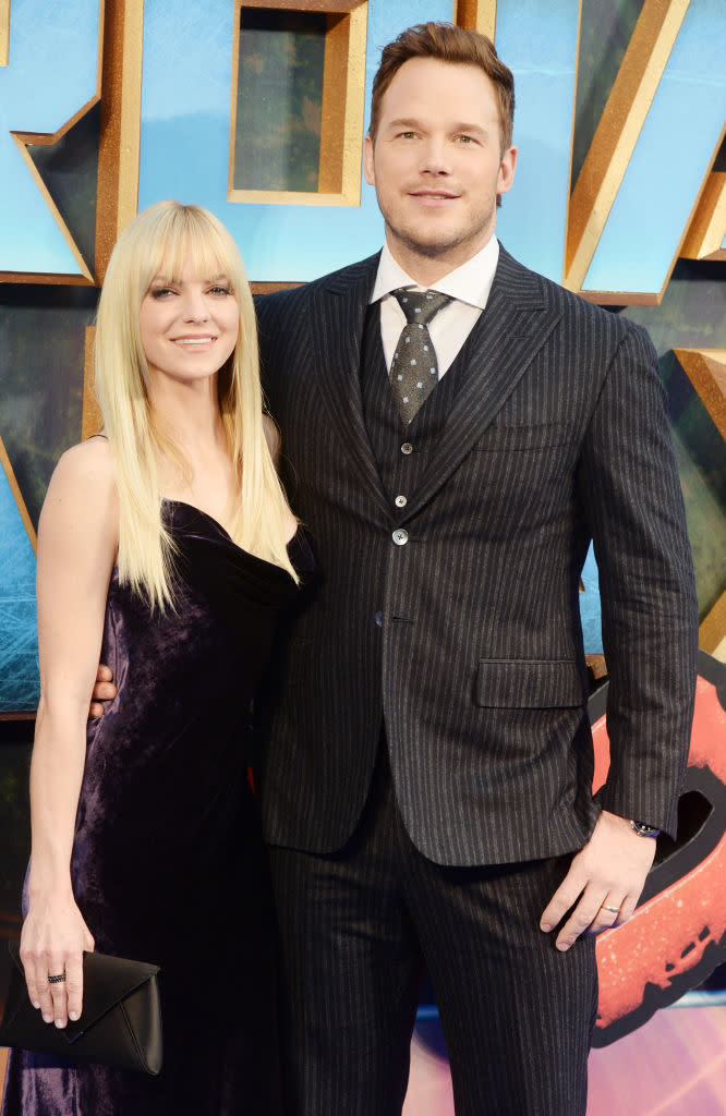 Anna Faris and Chris Pratt