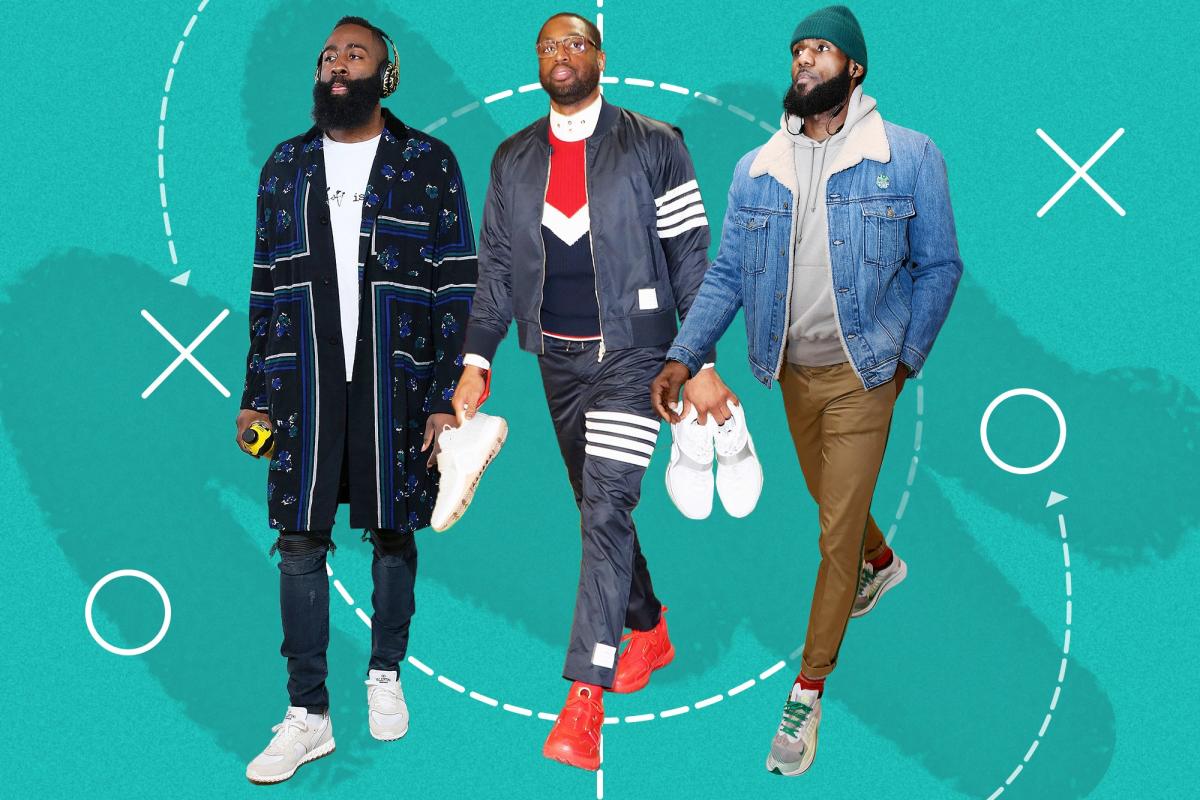 See the Best Dressed NBA Players: LeBron James, Dwyane Wade, More