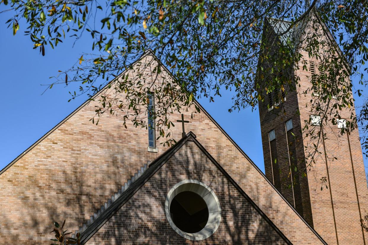 Madison United Methodist Church is seen in Madison, Miss., Friday, December 16, 2022.