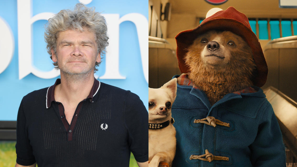 Simon Farnaby will not return to write 'Paddington 3'. (Credit: Tristan Fewings/Getty Images/Studiocanal)