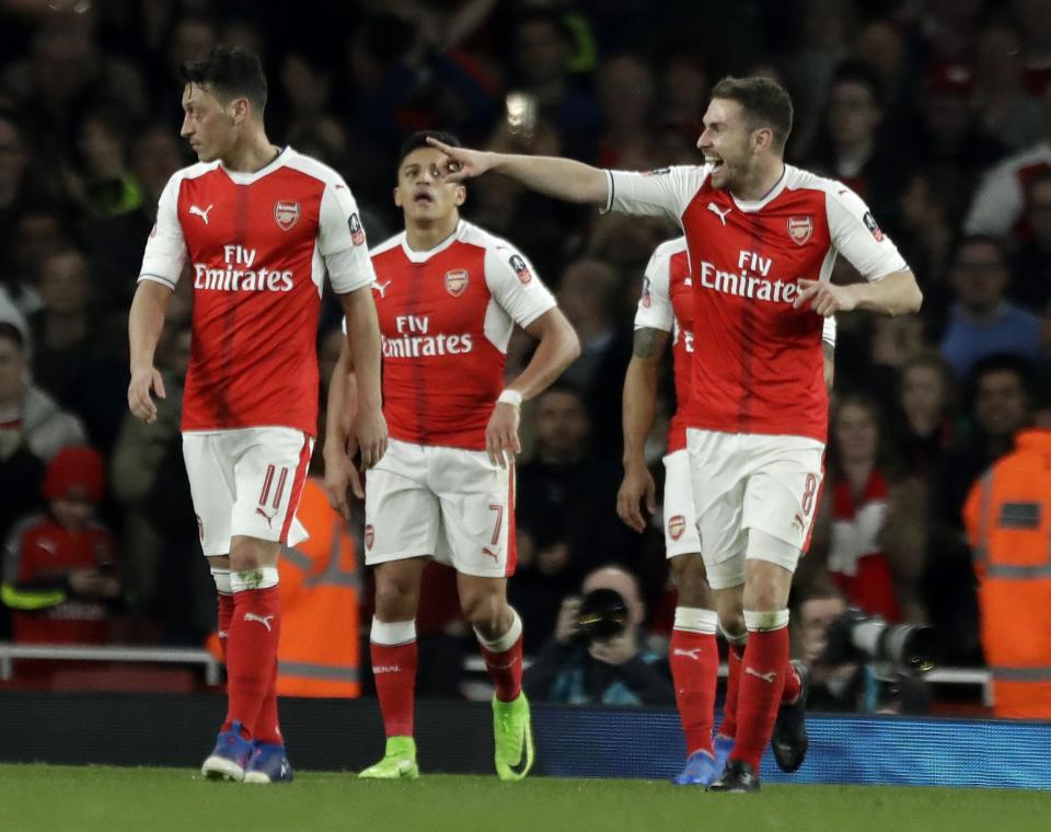 Arsenal are hoping to get back into the top four next season