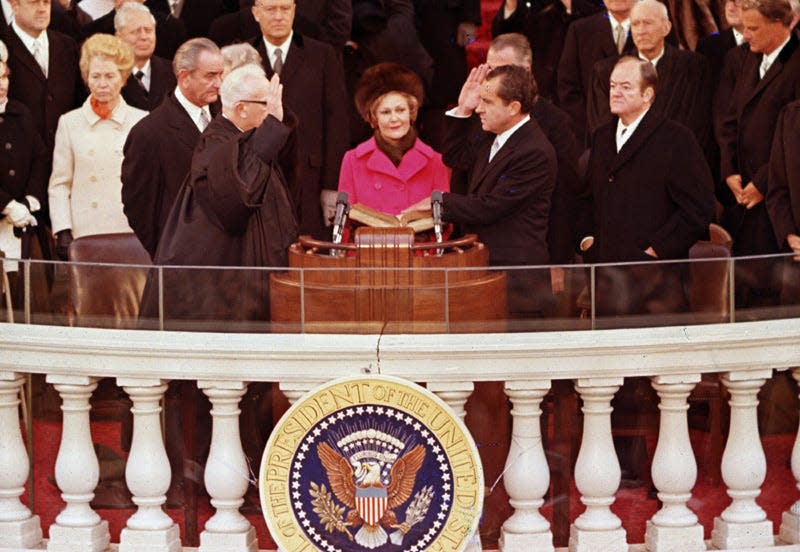 pat nixon inauguration 1969