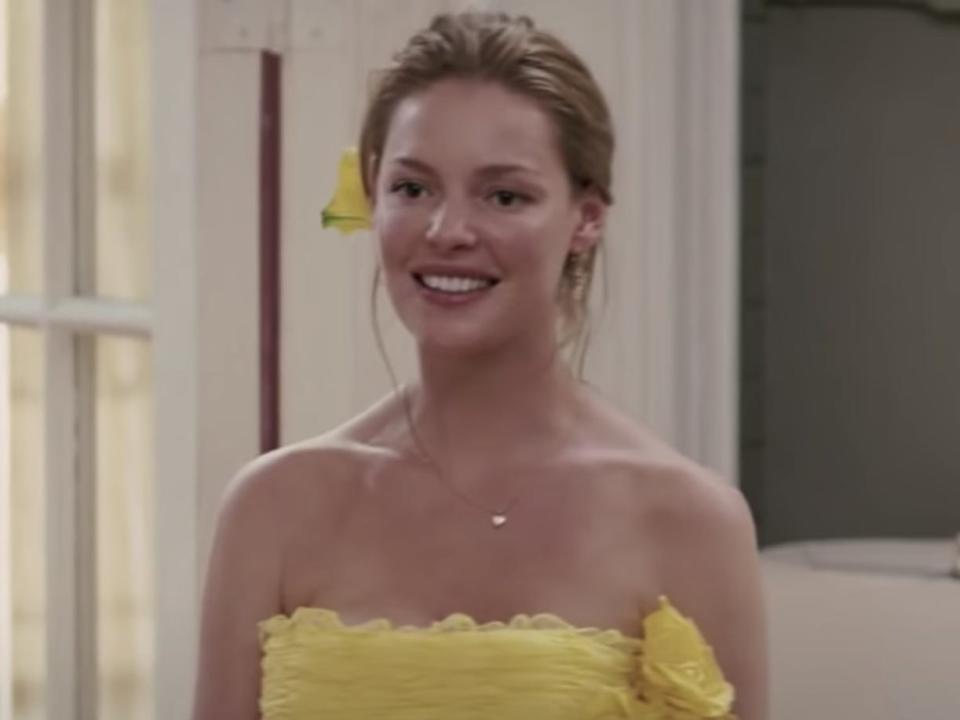 Katherine Heigl in "27 Dresses."