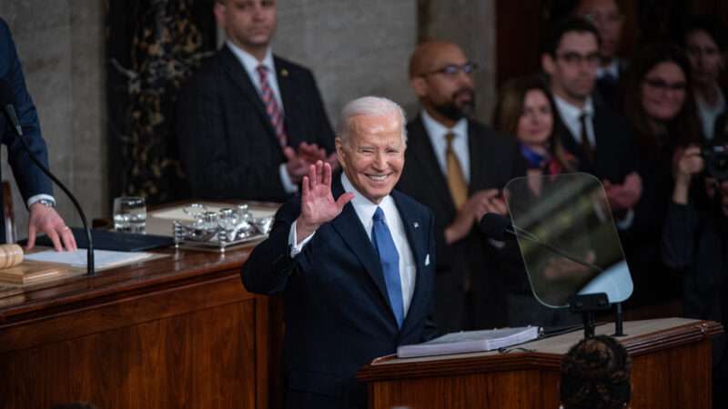 Joe Biden at the State of the Union address