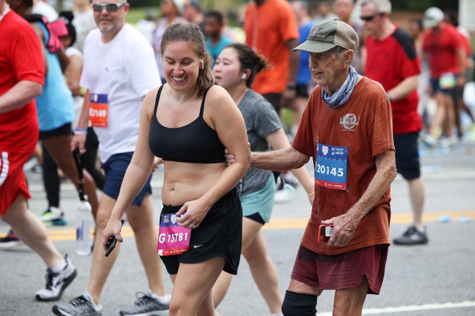 Here are some more photos from the 2022 Peachtree Road Race.