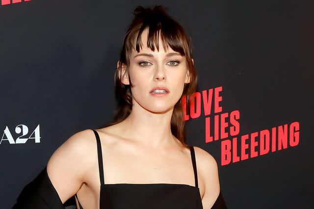<p>Emma McIntyre/Getty</p> Kristen Stewart attends the premiere of "Love Lies Bleeding".