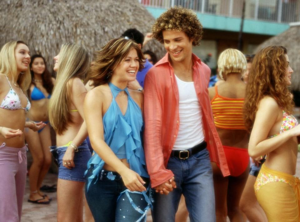 Kelly Clarkson and Justin Guarini