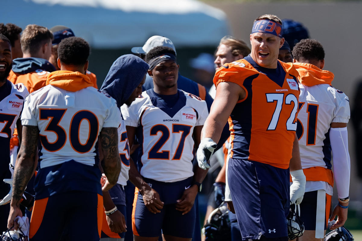 Broncos veterans report to team's facility today