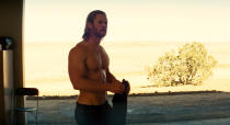 Chris Hemsworth, <a href="http://movies.yahoo.com/movie/thor/" data-ylk="slk:"Thor";elm:context_link;itc:0;sec:content-canvas" class="link ">"Thor"</a>: Hemsworth's shirtless Thor is one of the main reasons that mothers can appreciate this Marvel superhero adventure nearly as much as their sons do. Boy, can that Thor swing a hammer!