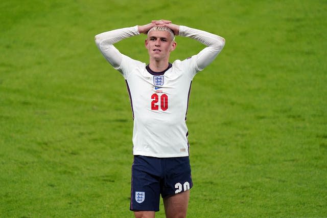 England midfielder Phil Foden