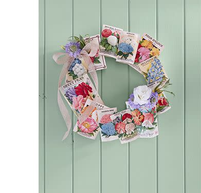 Seed-Packet Wreath